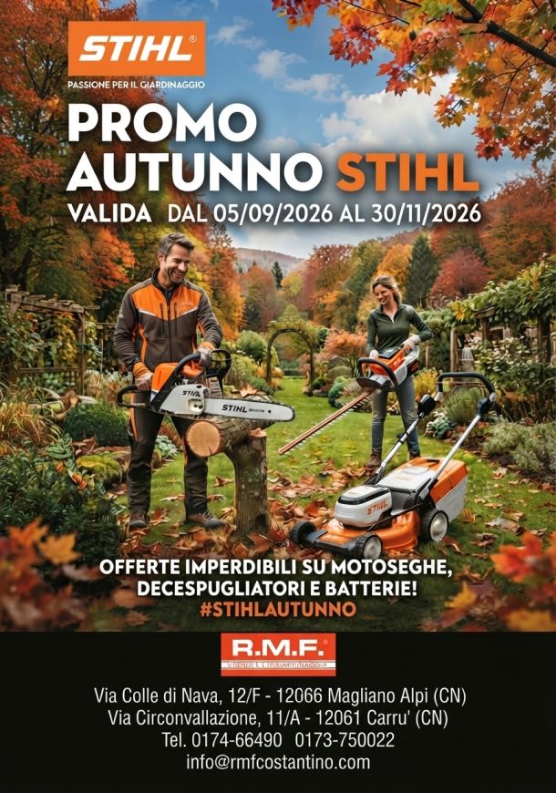 PROMO AUTUNNO STIHL 2026