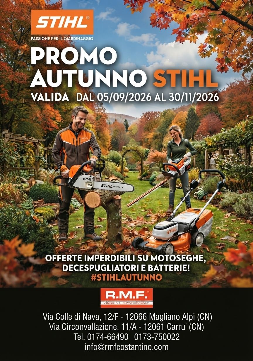 PROMO AUTUNNO STIHL 2026